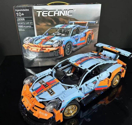 Конструктор King 2006 - Porsche 911 RSR Martini Design