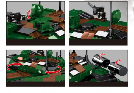 Конструктор SY 0102 Основной боевой танк Леклерк