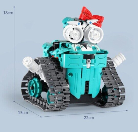 Конструктор 8029 Робот на гусеницах 3 в 1 ( На радиоуправлении, программируемый)