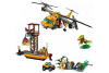 Конструктор Lepin 02085 Вертолёт для доставки грузов в джунгли