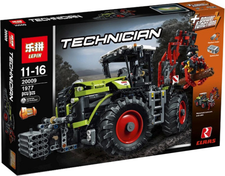 Конструктор Lepin 20009 Трактор Claas Xerion 5000 Trac VC