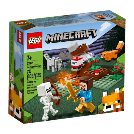 Конструктор Lego 21162 Minecraft Приключения в тайге