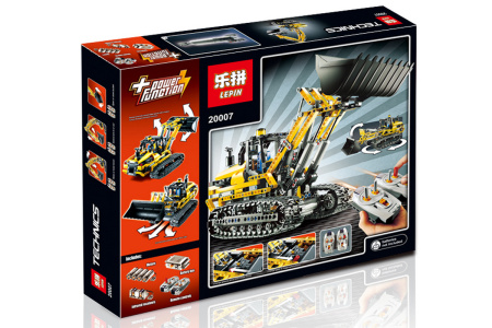 Конструктор Lepin 20007 Моторизированный экскаватор