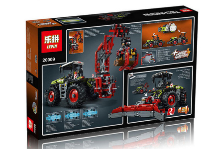 Конструктор Lepin 20009 Трактор Claas Xerion 5000 Trac VC