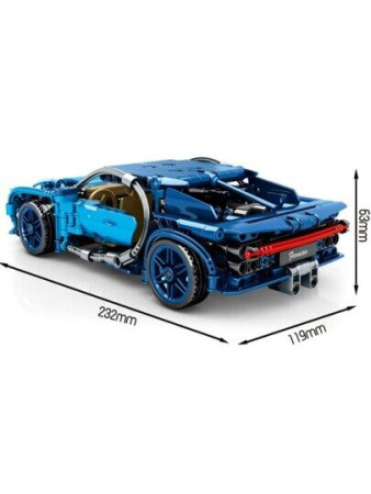 Конструктор Bugatti Chiron SY 8156
