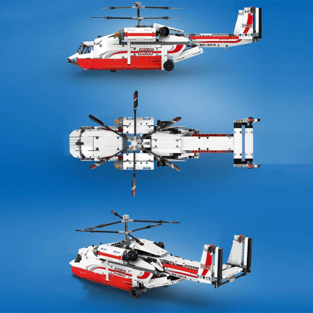 Конструктор Mould King 15012  Вертолет тяжеловес