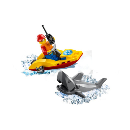 Конструктор Lego 60286 City Пляжный спасательный вездеход