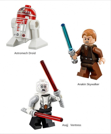 Конструктор Bela 10375 Джедайский звездолет Анакина