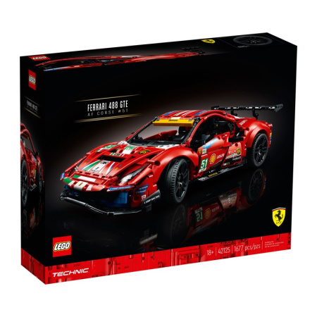 Конструктор Lego 42125 Technic Ferrari 488 GTE AF Corse 51
