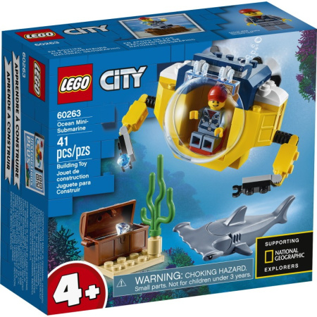 Конструктор Lego 60263 Океан: мини-подлодка
