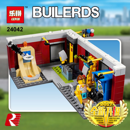 Конструктор Lepin 24042 Скейт-площадка 3 в 1