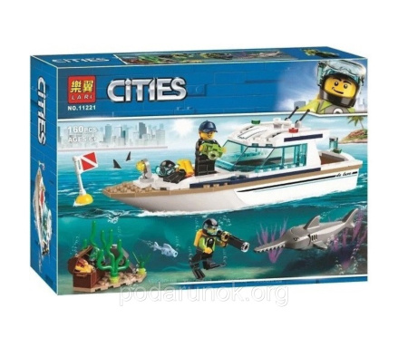 Конструктор Lari 11221 Яхта для дайвинга