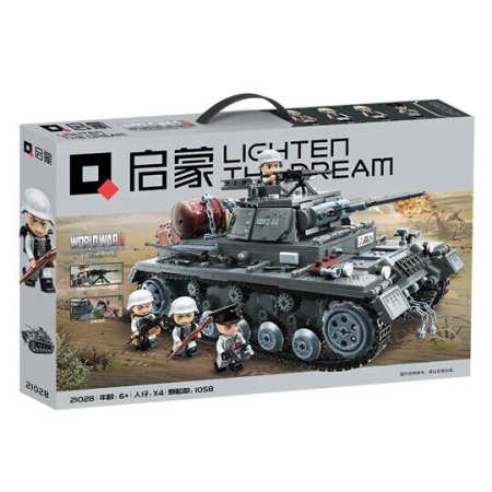 Конструктор Qman 21028 Танк Germany III F-Type