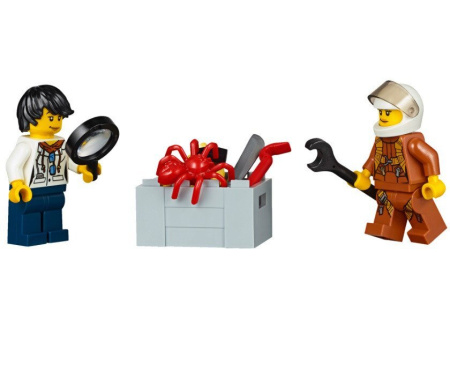 Конструктор Bela 10713 Вертолет для доставки грузов в джунгли