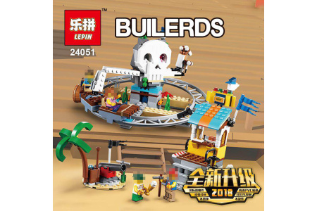 Конструктор Lepin 24051 Аттракцион — Пиратские горки