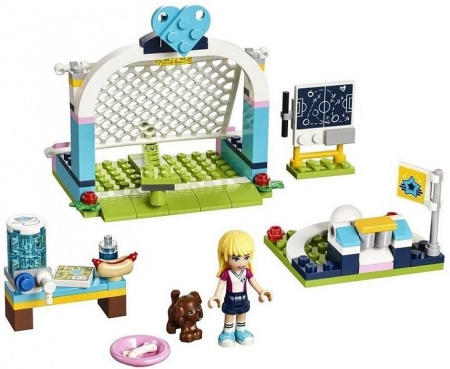 Конструктор Lepin 01055 Футбольная тренировка Стефани