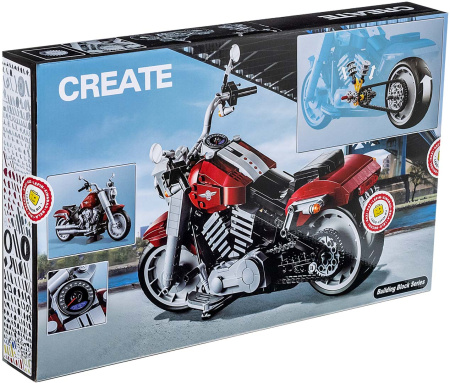 Конструктор Lari 11397 Harley-Davidson Fat Boy