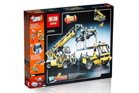 Конструктор Lepin 20004 Передвижной кран MK II