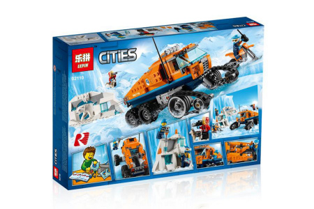 Конструктор Lepin 02110 Арктический грузовик ледовой разведки