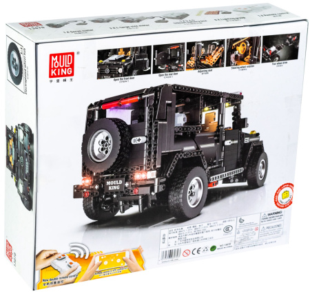 Конструктор Mould King 13070 Mercedes-benz Gelandewagen G65 RC APP