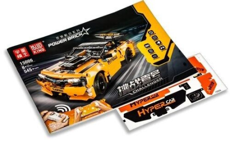 Конструктор Dodge Challenger на управлении Mould King 15006