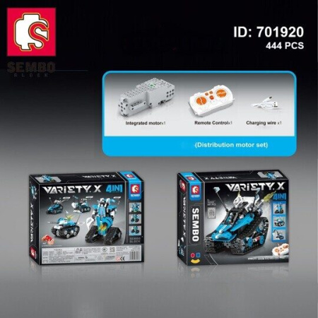 Конструктор Sembo 701920 - Синий вездеход