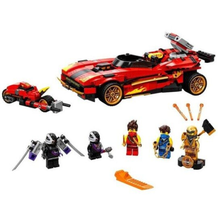 Конструктор Lari 11659 Ниндзя-перехватчик Х-1 