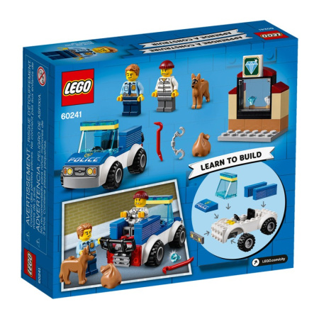 Конструктор Lego 60241 City Полицейский отряд с собакой
