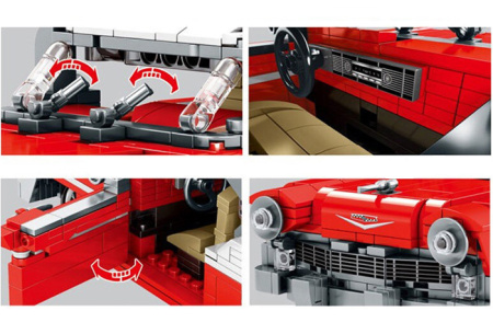 Конструктор Sembo Block (SY) SY8450 Ретро автомобиль Chevrolet