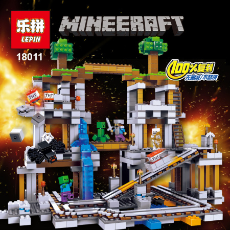 Конструктор Lepin 18011 Шахта