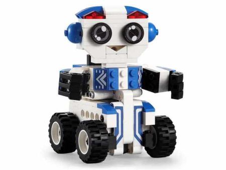 Конструктор Cada C52018W Инерционный "BOBBY Робот-грузовик" 2 в 1