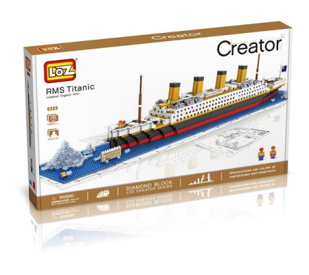 Конструктор LOZ 9389 Creator Титаник