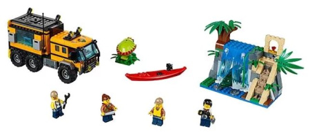 Конструктор Bela 10711 Передвижная лаборатория в джунглях