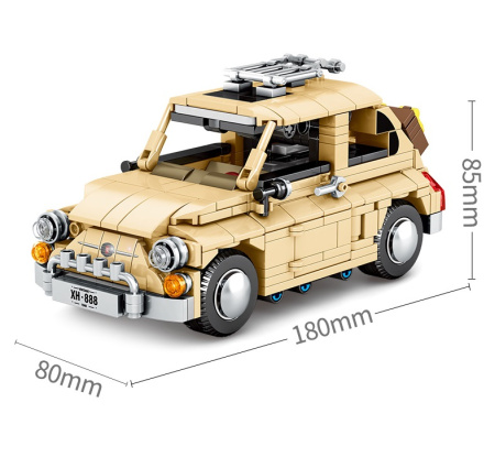 Конструктор SY 8100 Fiat Nuova 500, Инерционный