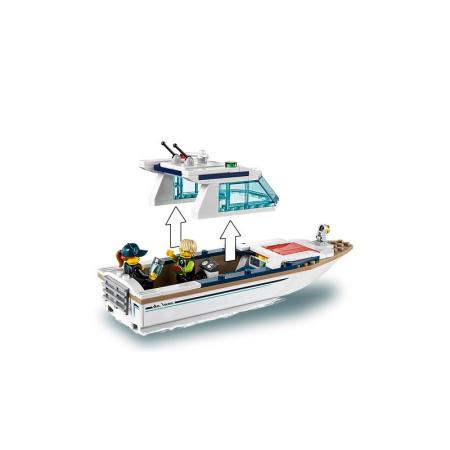 Конструктор Lego 60221 City Police Яхта для дайвинга