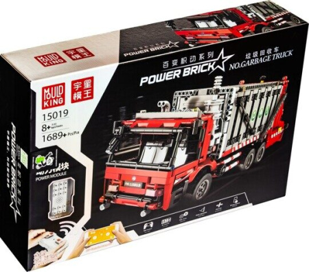 Конструктор Мусоровоз на радиоуправлении 15019 Mould King