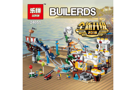 Конструктор Lepin 24051 Аттракцион — Пиратские горки