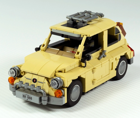 Конструктор SY 8100 Fiat Nuova 500, Инерционный