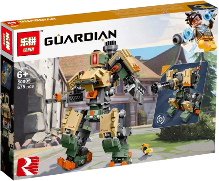 Конструктор Lepin 50005 Бастион Робот — Overwatch Games
