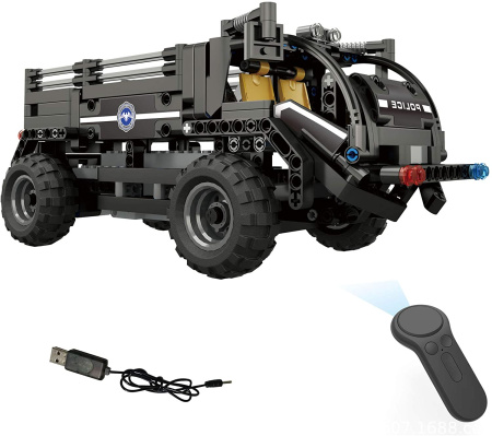 Конструктор MOULD KING 13008 Полицейский джип с ДУ