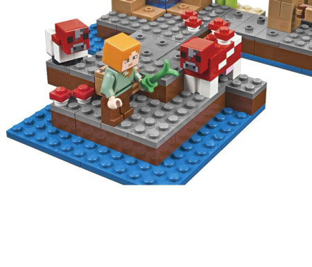 Конструктор Lepin 18023 Грибной остров