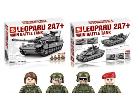 Конструктор SY 0104 Основной боевой танк Леопард 2A7