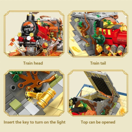 Конструктор JJ 9059 - Гарри Поттер Хогвартс экспресс