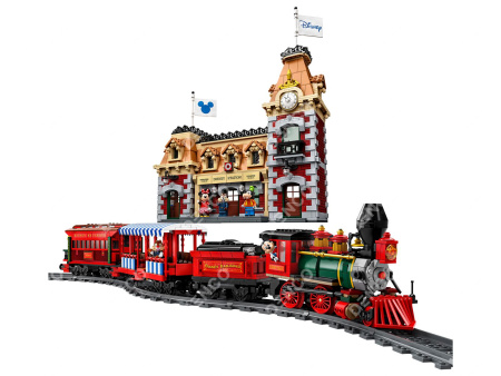 Конструктор LARI 11442 «Поезд и станция Disney»